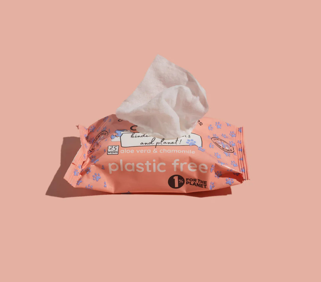 Adios Plastic Compostable Pet Wipes