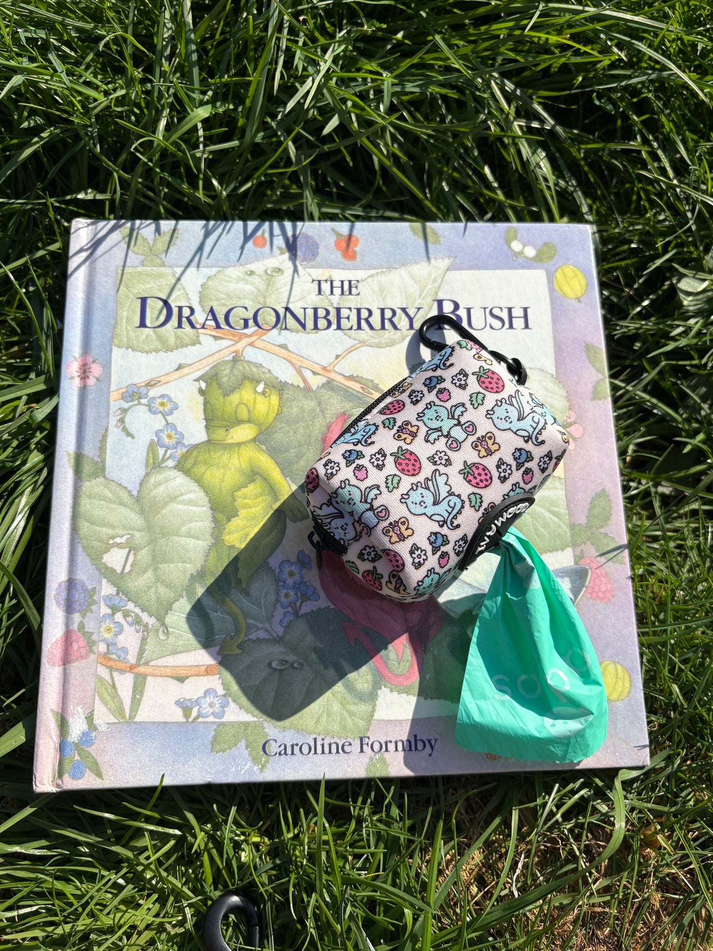 Poop Bag Holder- Dragonberry Dream