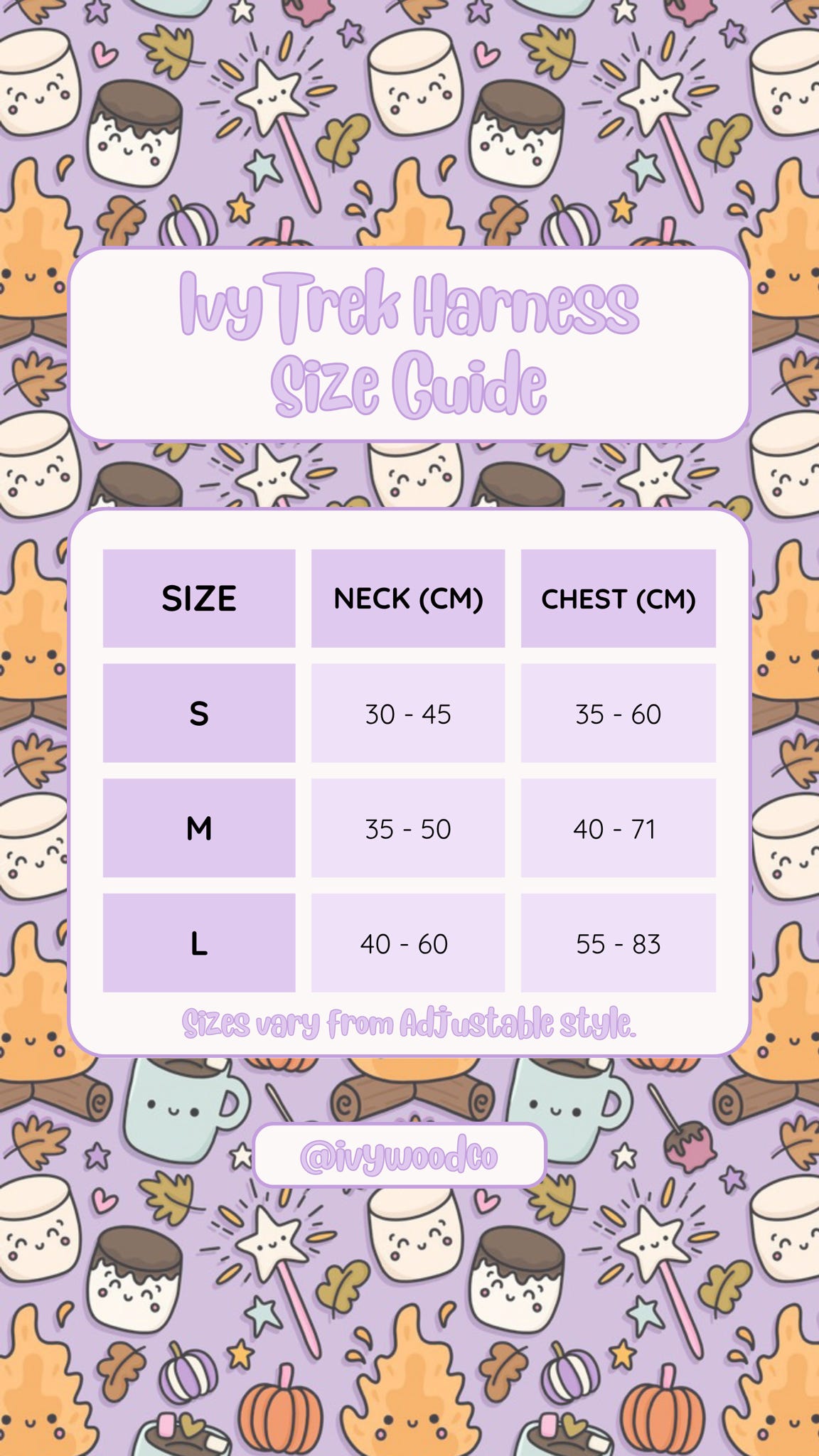 IvyTrek Harness- Fireside Harvest